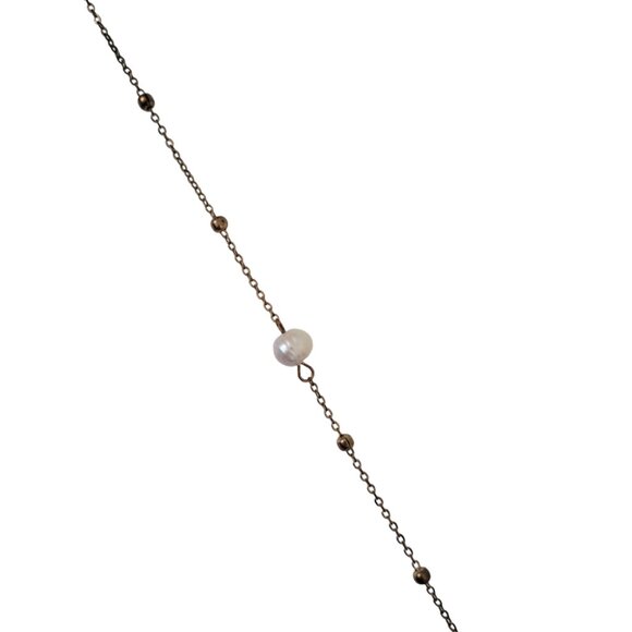 Simple Minimalist VTG Pearl Choker Necklace - Picture 4 of 6